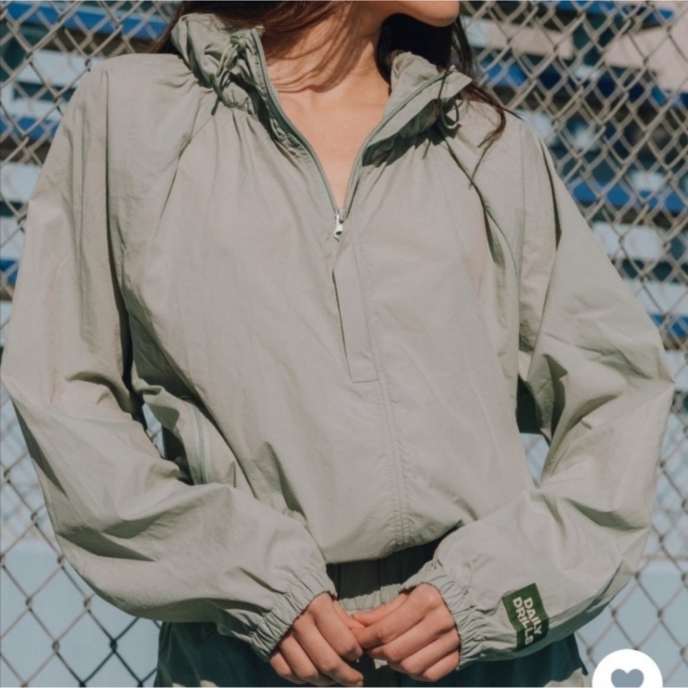 Daily Drills Nylon Zip Jacket